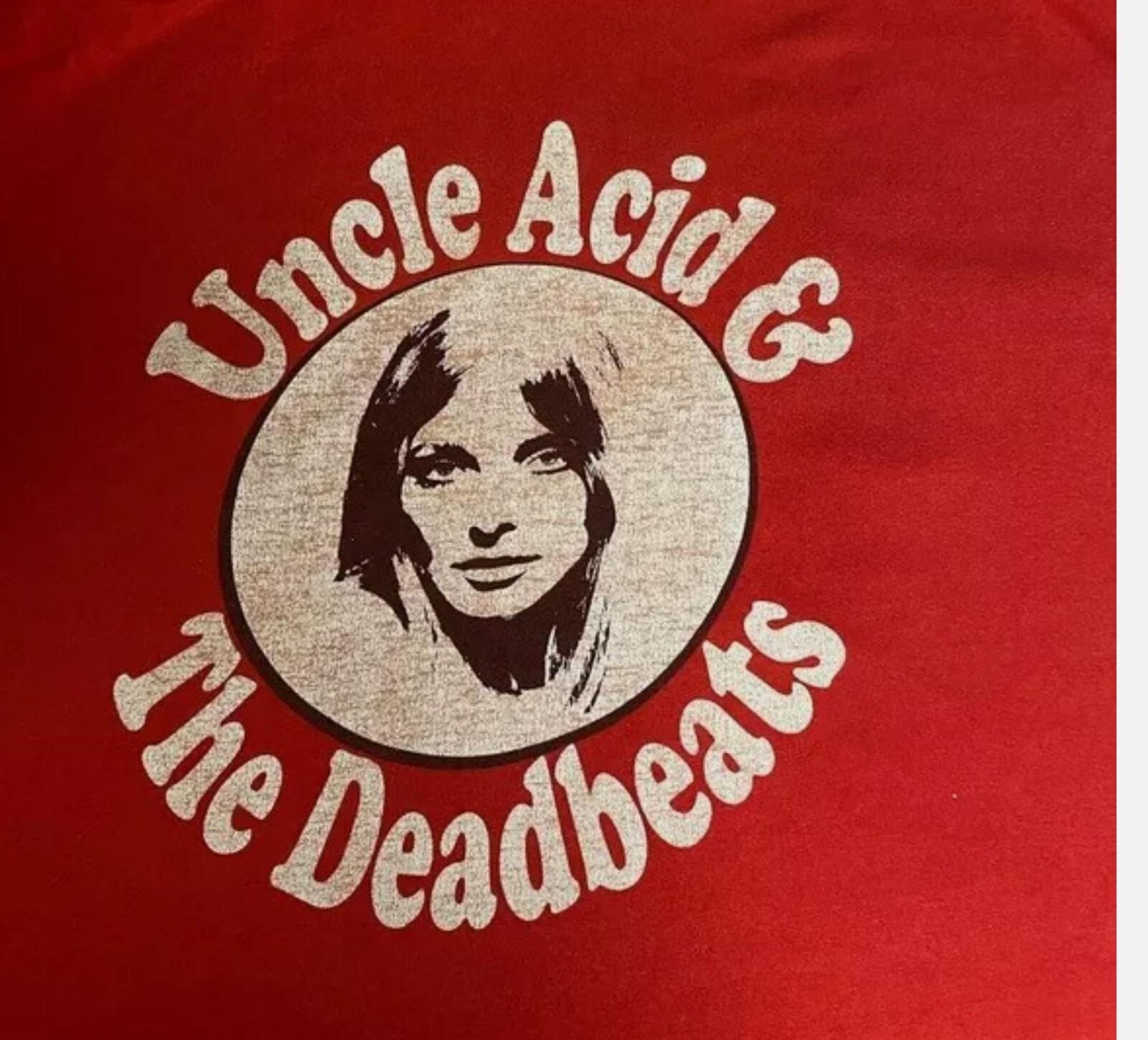 

26 Uncle Acid And The Deadbeats Band Classic Retro Red All Size Shirt Unisex T-Shirt XXXXL