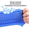 Non-Slip Silicone Swim Cap Elastic Wrinkle Free Snorkeling Cap Durable Long Hair Protection Waterproof Bathing Cap Swim Training