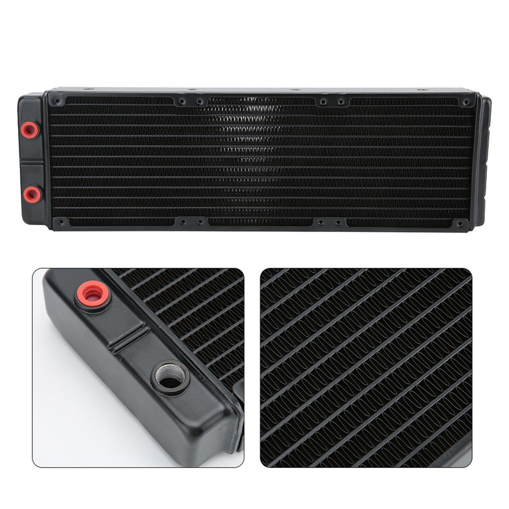 Double Layer 45mm Heat Sink PC Water Cooling HeatDissipating Alumimun Radiator for Computer