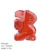 1Pc Natural Semi-Precious Stone Carved Mini Horse Figurine 25-27x17-19mm Polished Crystal Pony Statue For Home Decor Reiki Healing Craft Gift