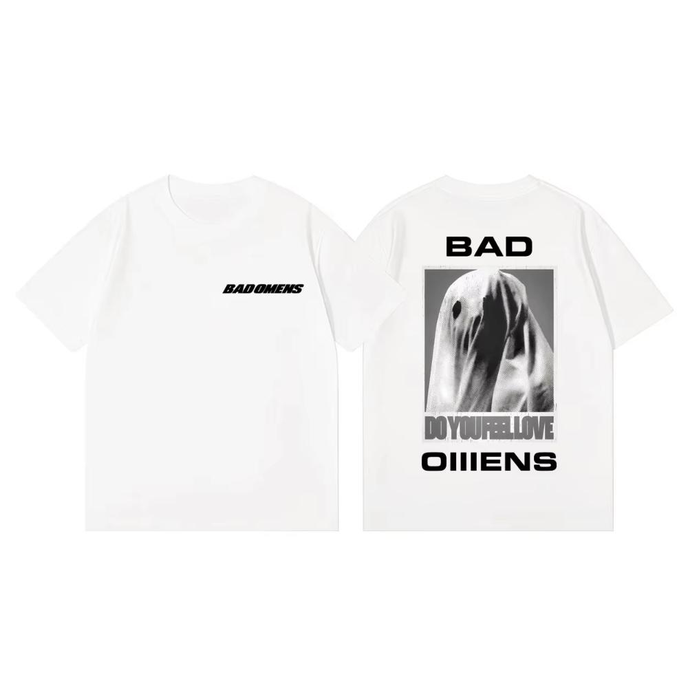Bad Omens Do You Feel Love Tour Merch T-shirt Men's Women Metalcore Rock Style T-shirt Summer Fashion T Shirt