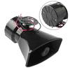 100w 130dB High Volume Car Alarm 1Horn With 7 Distinct Sounds For 12V Motorcycles, Mopeds, Cars, Trucks