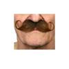 Moustache - MY OTHER ME FUN COMPANY - 037-LA - Brown - Self-adhesive Hypoallergenic - Handmade