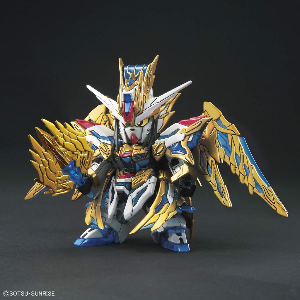 BANDAI SPIRITS SD Gundam Sangoku Soketsuden Zhuge Liang Freedom Gundam Plastic Model BAS5058185 Pre-Colored