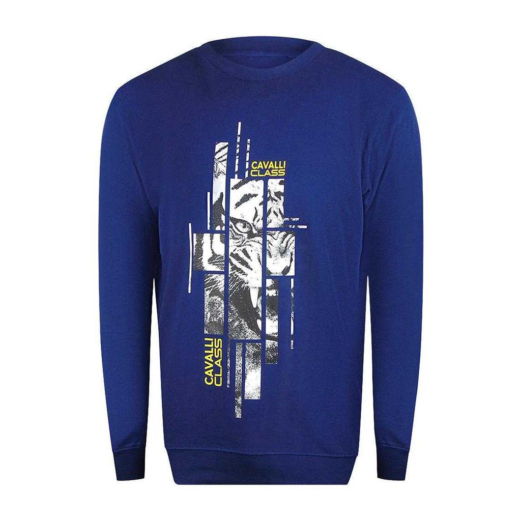 Cavalli Class Unisex Adult Splintered Tiger Sweatshirt