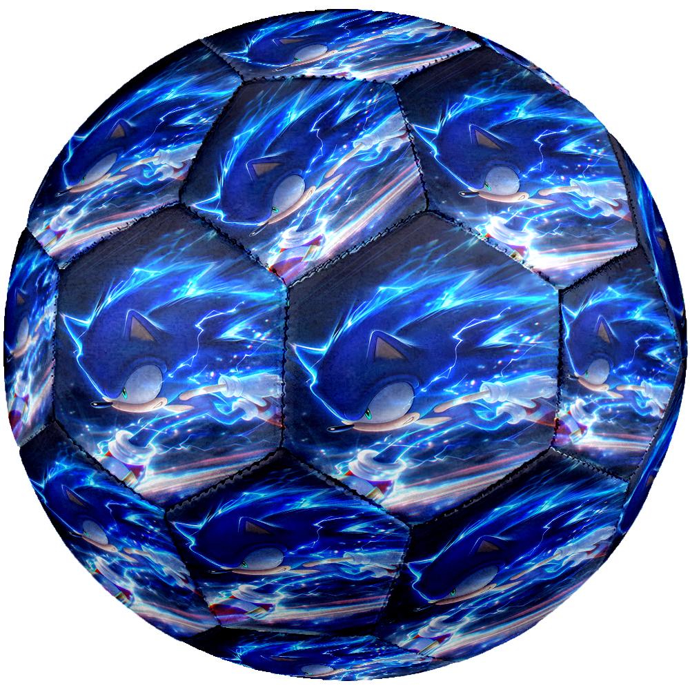 Sonic Theme Size 5 Soccer Ball, Suitable for Both Indoor and Outdoor Matches, a Gift Suitable for Everyone.