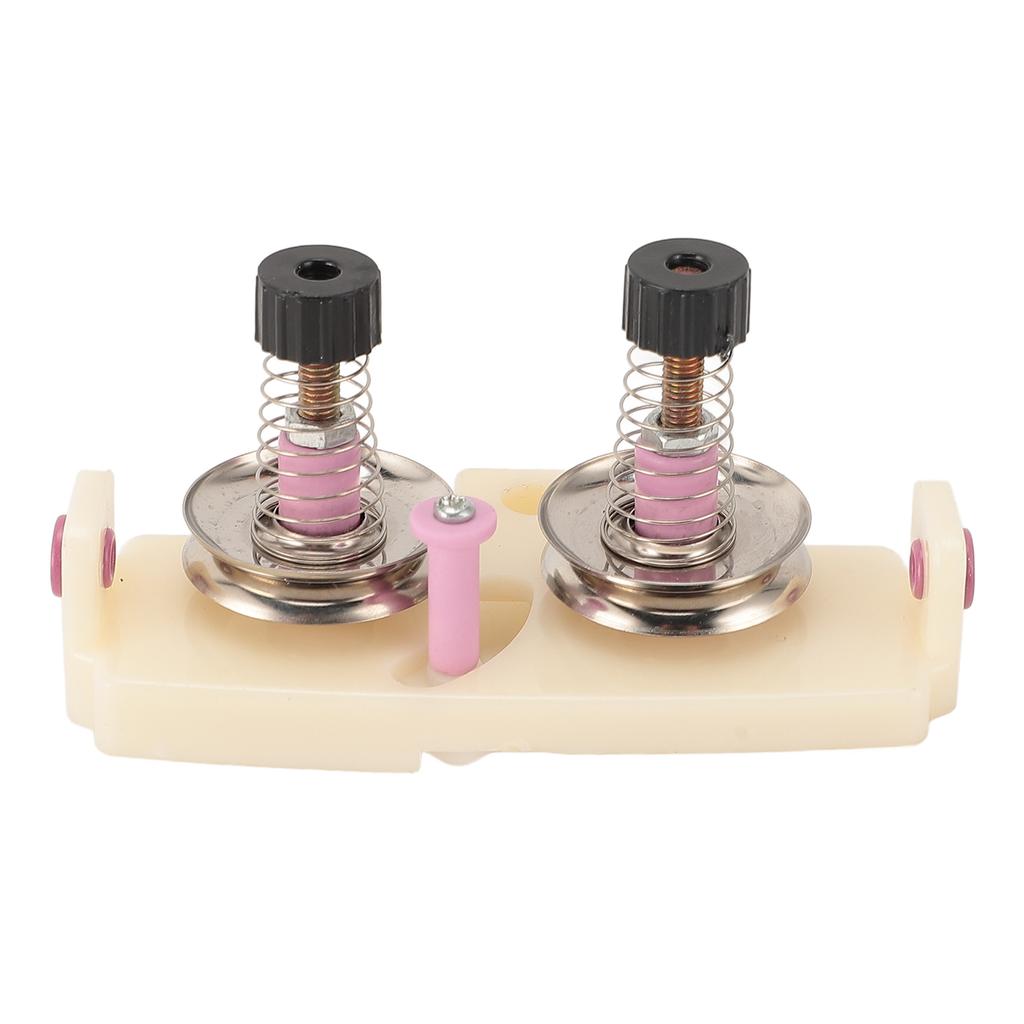 Double Head Yarn Guide Metal Multifunctional Yarn Guide for Winding Threading Winder Accessories