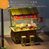 moin moin dollhouse miniature handmade kit set DIY handmade Japanese style Oden stall Oden stall Japanese style Showa nostalgic Small for beginners