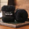 Alpaca Mohair Yarn Hand Woven Sweater Camisole Hat Yarn Ball Handmade DIY Doll Crochet Hook Yarn Ball Handmade Materials