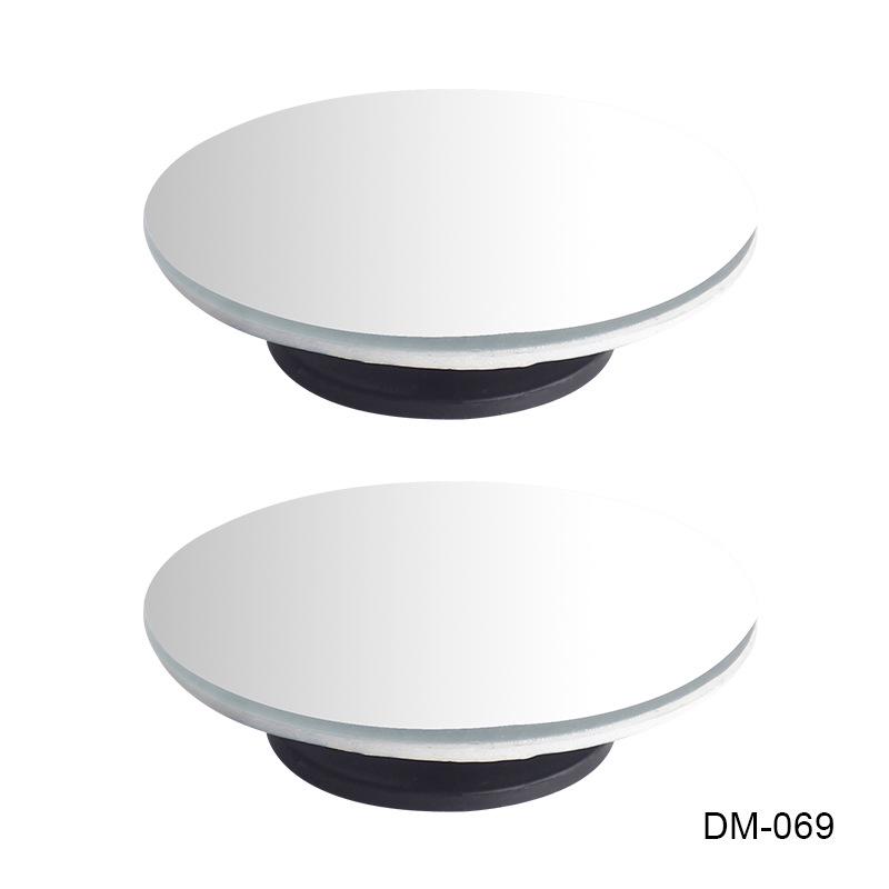 360° Adjustable Frameless Car Blind Spot Mirror with HD Lens & Polished Edge
