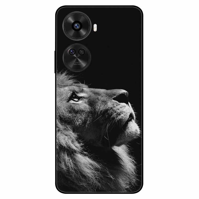 Soft Silicone Covers For Huawei Nova 12 SE Case Owl Lion Painted Cute Cover For Huawei Nova 12SE Cases Nova12SE BNE-LX1 TPU Bags