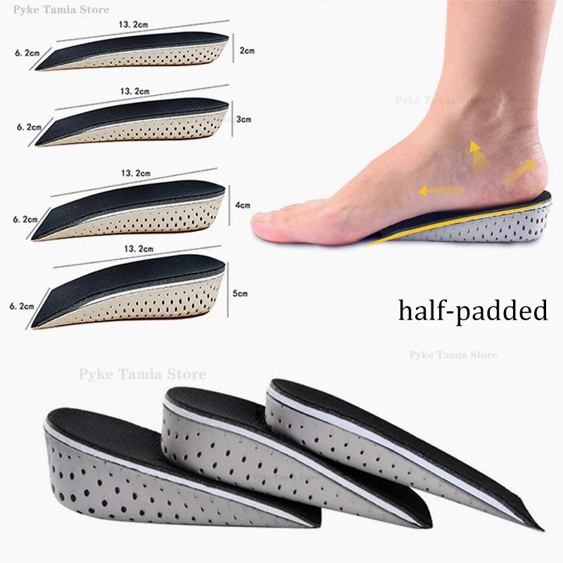 

EVA Memory Foam Height Increase Insoles 2-5cm Templates Insole Breathable Ultra Light Elevated Sports Pads for Men Women Inserts 2 cm