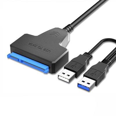 Sata-zu-USB-3.0/2.0-Kabeladapter unterstützt 2,5-Zoll-externe SSD-Festplattenlaufwerke