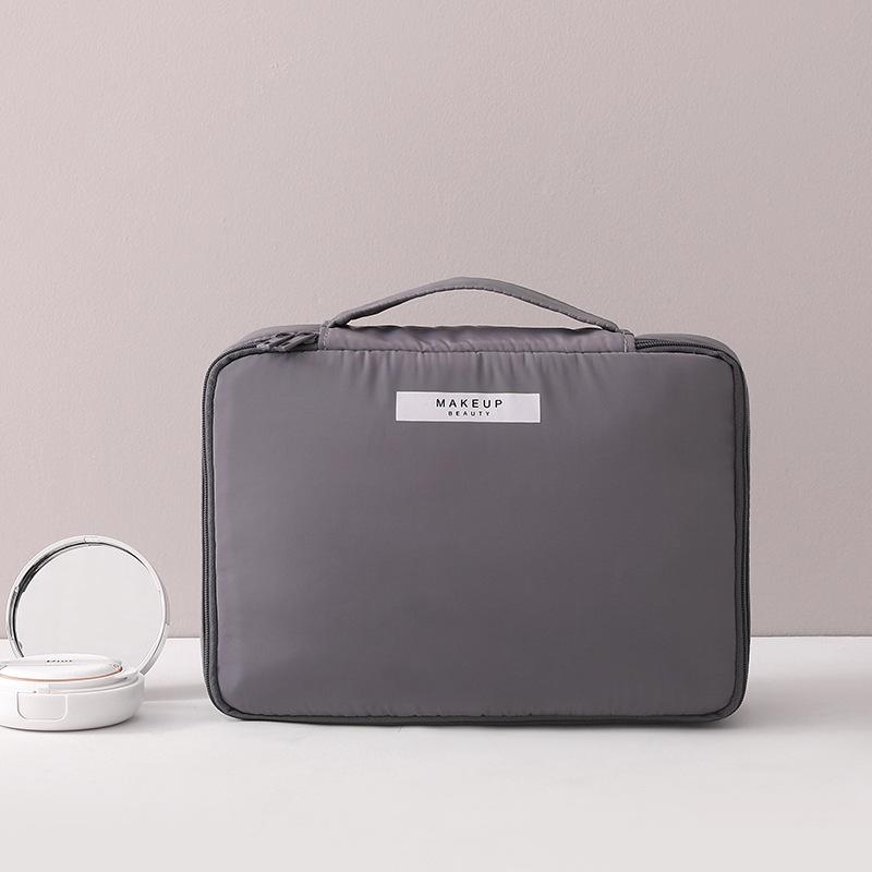 Trousse de maquillage pour femmes trousse de toilette organisateur étanche voyage maquillage pochette de rangement femme grande capacité Portable étui à cosmétiques