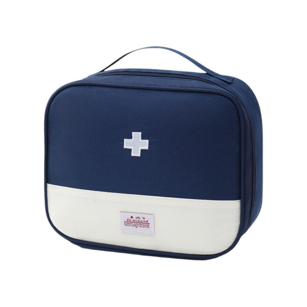 Empty Travel Pill Bottle Organizer Large Capacity Pill Pocket Portable Emergency Bag Outdoor