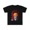 Trend Summer 2025 Cosplay Anime Bleach Ichigo Kurosaki Manga Strip Anime Unisex Tshirt T-Shirt Soft Tee T Shirt for Men