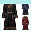 Casaco de Couro Medieval de Guerreiro Viking Com Estampa Vintage Para Cosplay e Role Play de Fantasia