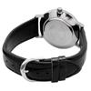 Casio Quartz Men's Watch MTP-VT01L-1B Black with Black Leather Band (Imported)