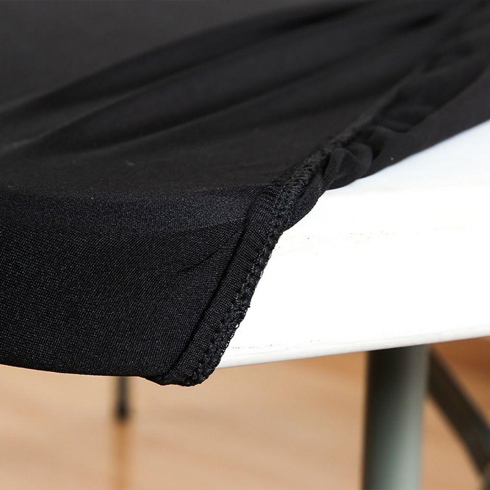 1Pcs Spandex Rectangular Tablecloth Stretch Elastic Fitted Table Cloth 6FT Wrinkle Resistant Patio Table Cover
