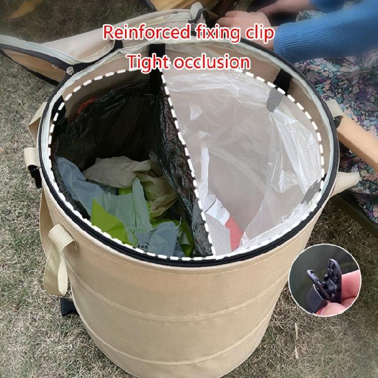 Garbage Storage Trash Bag Portable Foldable Garden Trash Can Outdoor Collapsible