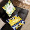 Lemon Pattern Pillow Case Fashion Square Pillowcase Bedroom Sofa Room Ins Decoration Leisure Cushion Cover 40x40