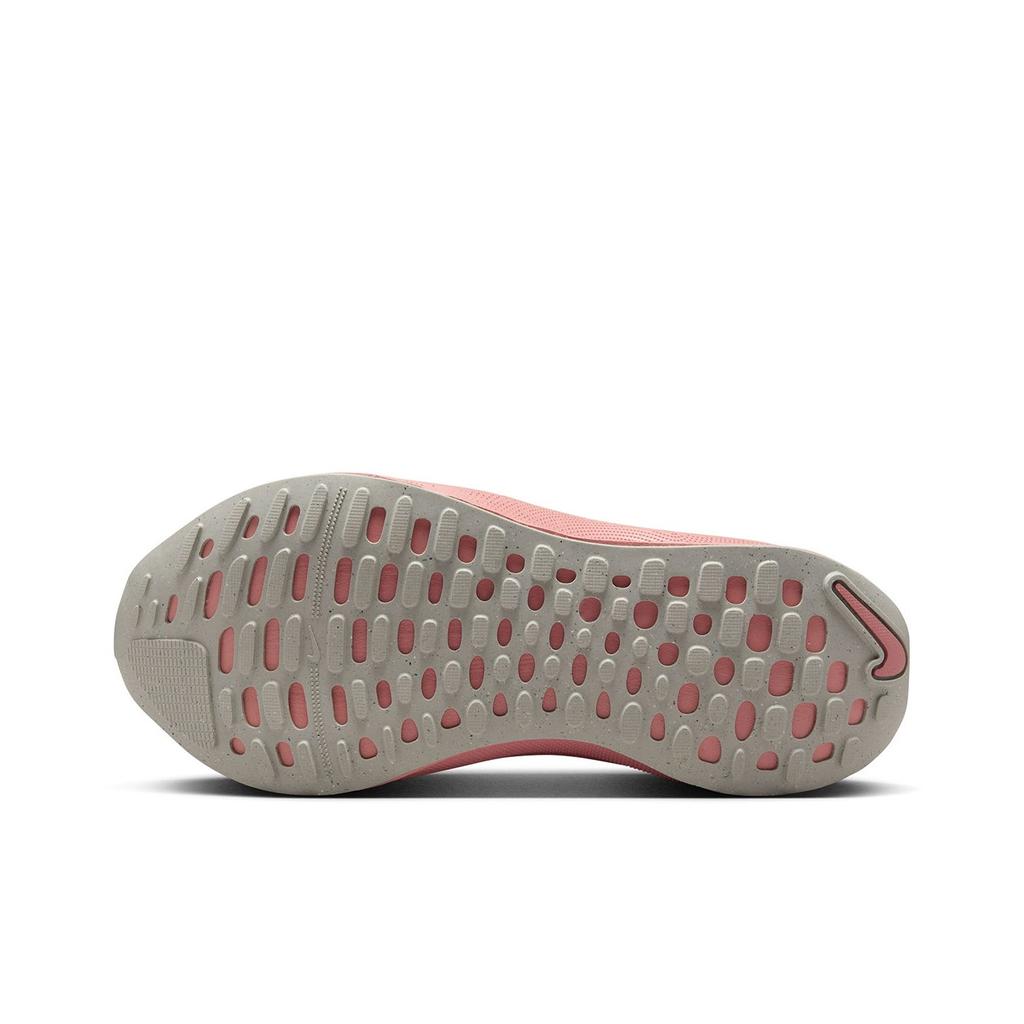 Nike ReactX Infinity Run 4 Bianco Rosso Polvere di Stelle Scarpe da Ginnastica da Donna Summit-White Light-Iron-Ore DR2670-106