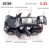 XC90-Druckgussauto-Modellspielzeug im Maßstab 1:32, zurückziehbares Spielzeugfahrzeug mit Ton und Licht für Kinder, Kleinkinder, Jungen und Mädchen, Geschenkkollektion