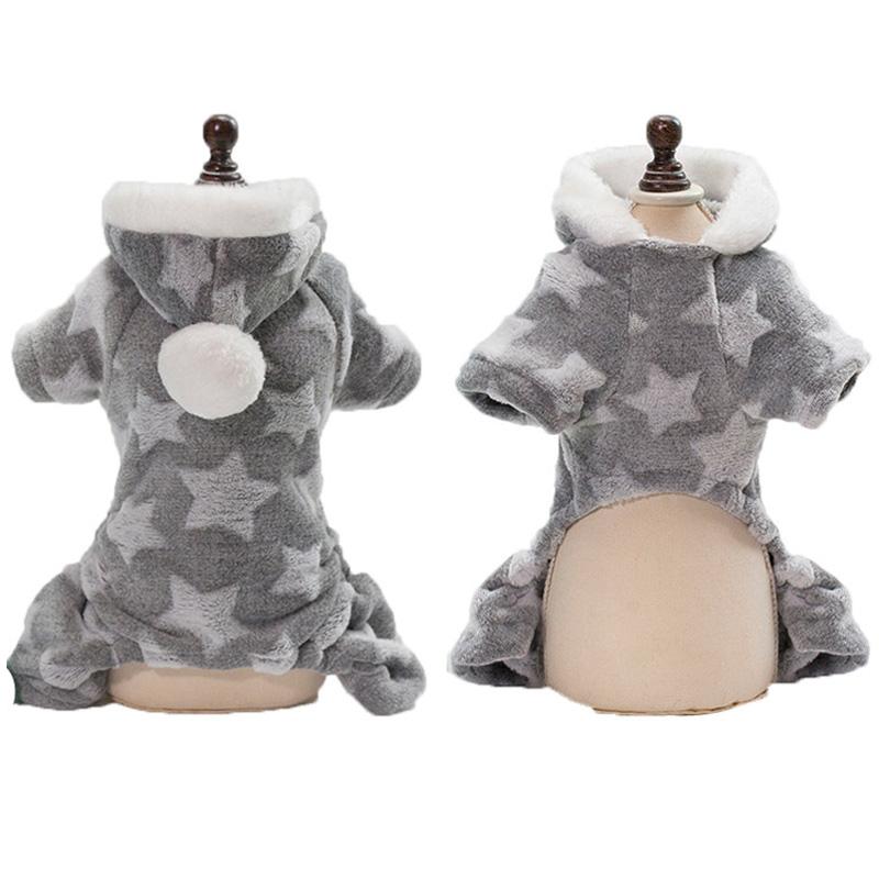 Winter Warm Pet Dog Jumpsuit for Small Dogs Pets Clothing Dachshund Shih Tzu Poodle Overalls Cat Pajamas Puppy Mascotas Clothes