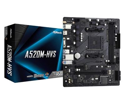 Asrock AMD A520 Socket AM4 Micro ATX Motherboard DDR4-SDRAM
