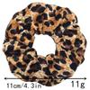 6pc/lot Scrunchies Velvet Hair Accessories For Women Elastic Bands Leopard Small and Large size Ponytail Headwear Holder