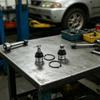 Paar Kugelgelenke für Nutzfahrzeuge zur Verwendung bei A-Arm-Reparatur, Set für obere und untere Fahrwerksgelenke, Staubmanschetten, Sicherungsklammern und Referenz 706203084