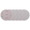 Uxcell Mesh Sanding 100 Drywall Sandpaper Hook and Loop Sander Pad for Drywall Putty Floors 6" Discs, Pieces, 220-Row Dust-Free