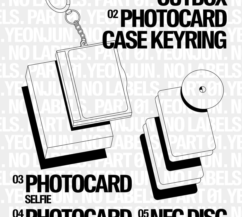 (Photocard Case Ver.) YEONJUN (TXT) [NO LABELS: PART 01] 1st Solo Album