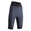 Kapelmuur Crossover 2 Cycling Platinum Size 38 Women's Shorts, Pad, Gray,