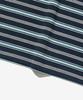 TAILOR STUDIO Authentic Soft Logo Stripe T-Shirt (Navy/Blue)