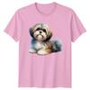 Shih Tzu Dog Lover Portrait Graphic TShirt
