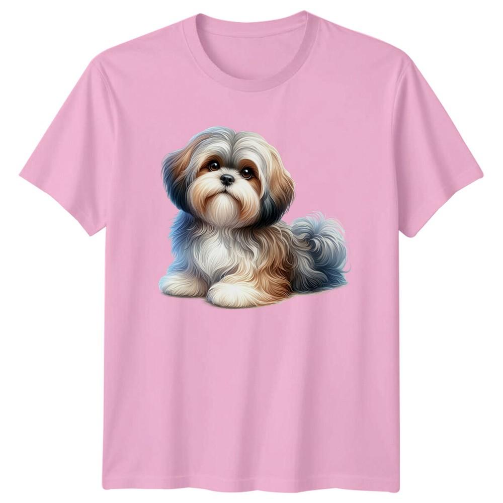 Shih Tzu Dog Lover Portrait Graphic TShirt