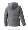 Men's Winter Hooded Faux Two-Piece Fleece Cotton Jacket - Thick and Warm