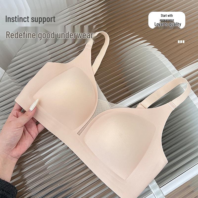 Seamless One-Piece Bra for Women: Provides Jelly Soft Support, Reduces Bust Size, Anti-Sagging, Perfect for Summer.