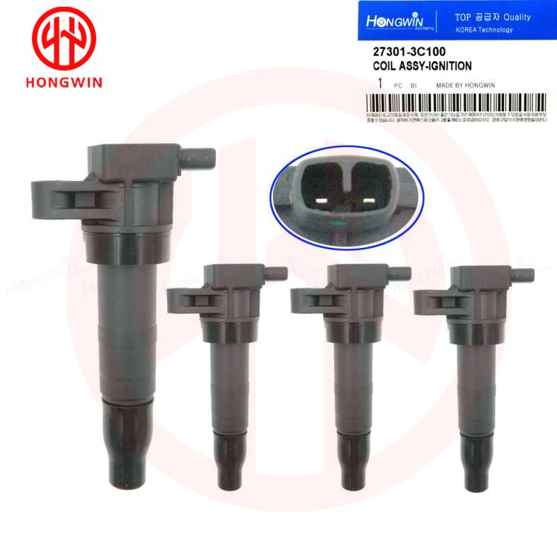 27301 100 Ignition Coil For Hyundai Kia 2.4L3.3L 3.5L 3.8L 2006-2015 27301 100/27301100/27301-010/27301 010/27301010 4pcs