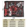 Anime Berserk Warm Blanket  Kids Plush Bedding Throws Street Trend Living Room Flannel Bedspread Sofa Bed Cover