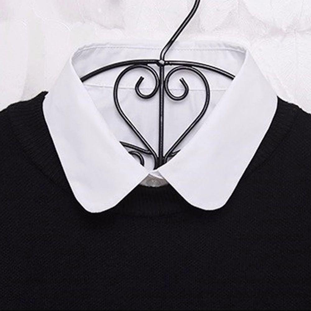 Accessories Round Neck Lapel False Blouse Top Detachable Collar Shirt False Tie Fake Collar Blouse
