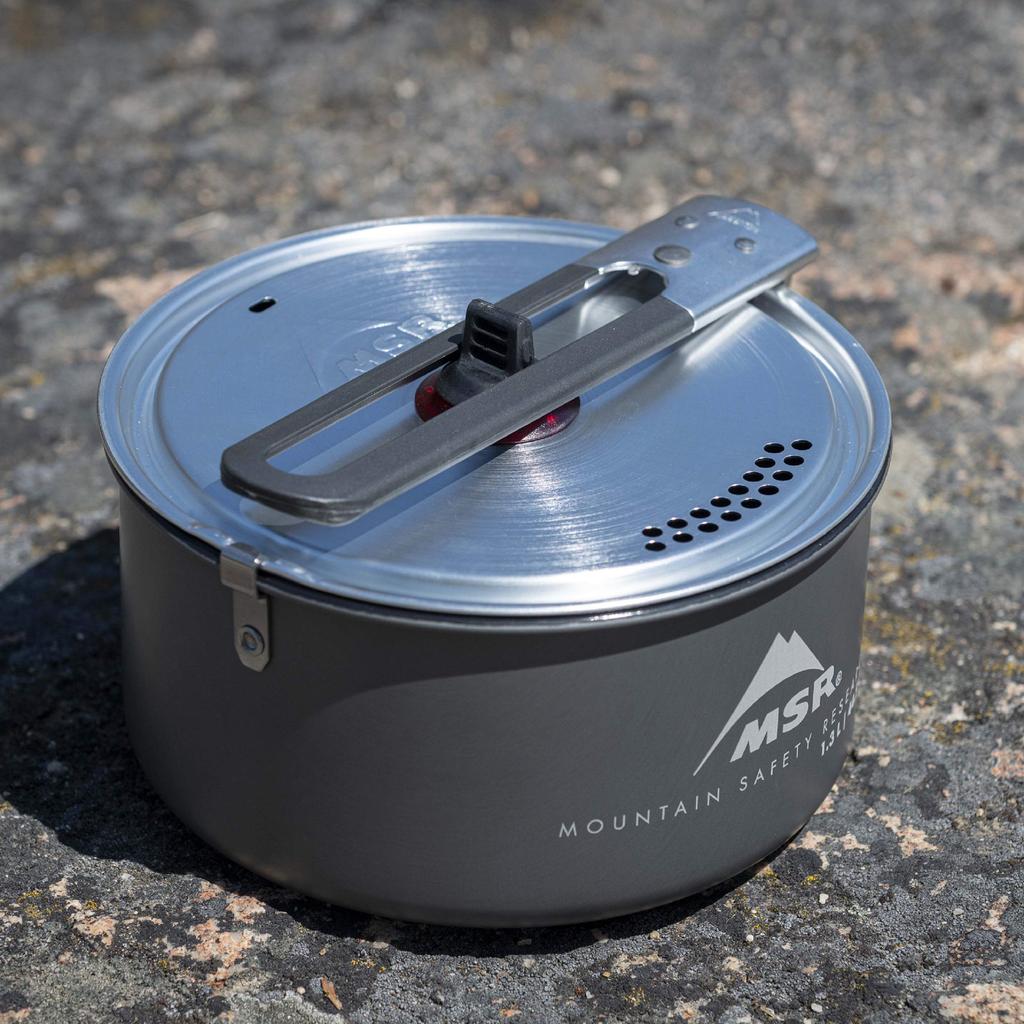 MSR Outdoor Camping Cooking Ceramic Solo Pot 1.3L [Japan Official Product] 39012