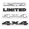 1Pc 3D Metal Car Trunk Badge Stickers For 4X4 Limited Letters Emblem Logo Grand Cherokee Overland Compass Wrangler Accessories