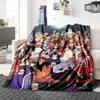 1Pc Cartoon Movie Night Blanket Soft Throw Blanket For Home Bedroom Bed Sofa Travel Office Solid Christmas Blanket