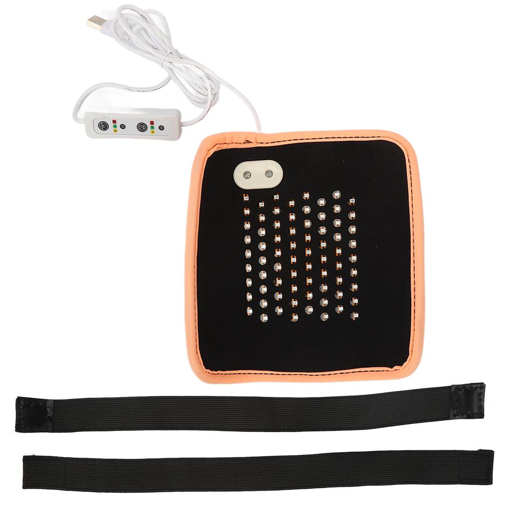 72 Light Chips Prostate Physiotherapy Pad Infrared Light Promote Circulation Treatment Pad for Belly