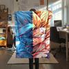 Dragon Ball Print Flannel Blanket,High Quality Comfortable for All Seasons,Home Decor,Warmth and Comfort,Perfect for Christmas Gifts
