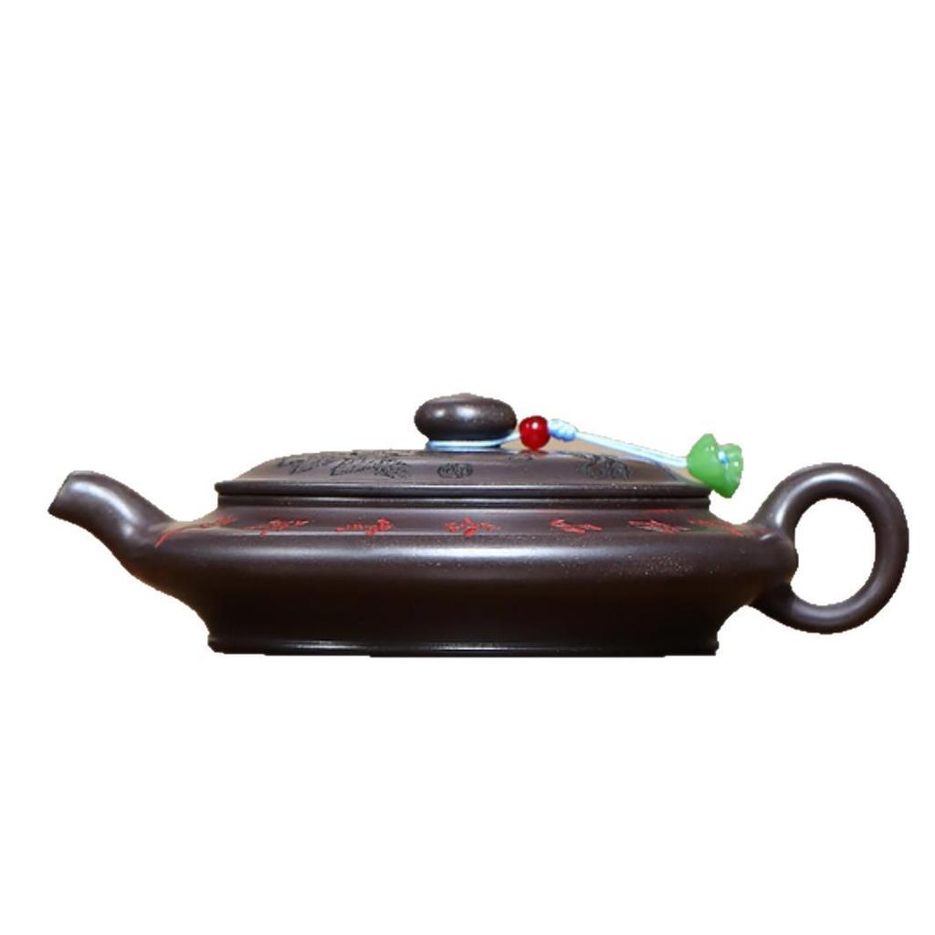 Yixing Zisha Chi Long Teapot - Semi-Handmade Kung Fu Tea Brewing Set