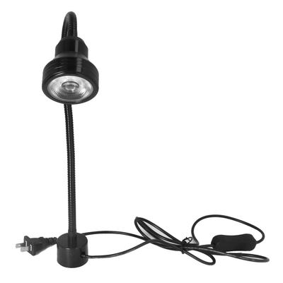 Magnetic Work Light 7W LEDs Flexible Gooseneck Plug Magnetic Base Metal Work Bench Lamp for CNC