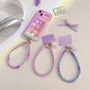1pcs Luminous Bear Phone DYM Straps Lanyard Cute Pendant Silicone Stylish Strap Long Sport Lanyards for iPhone Mobile Phone